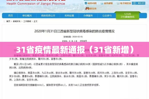 31省疫情最新通报(31省新增) 31省疫情最新通报(31省新增)