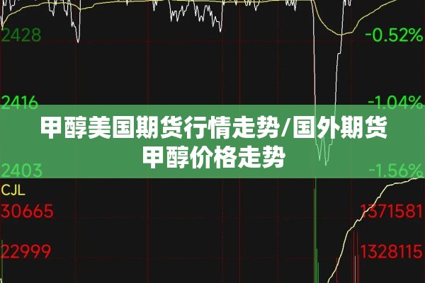 甲醇美国期货行情走势/国外期货甲醇价格走势