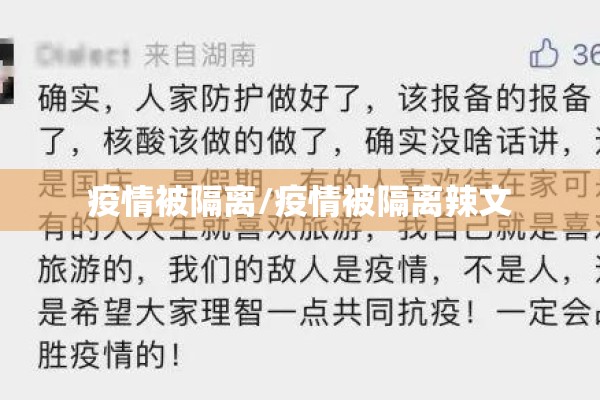 疫情被隔离/疫情被隔离辣文
