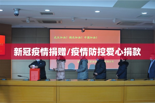 新冠疫情捐赠/疫情防控爱心捐款 新冠疫情捐赠/疫情防控爱心捐款