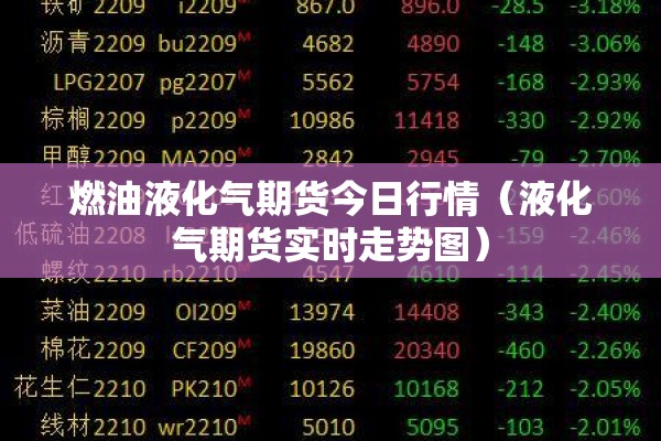 燃油液化气期货今日行情（液化气期货实时走势图）