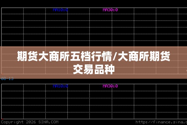 期货大商所五档行情/大商所期货交易品种