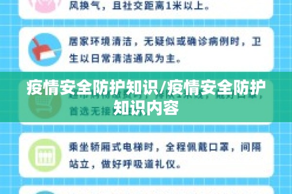 疫情安全防护知识/疫情安全防护知识内容