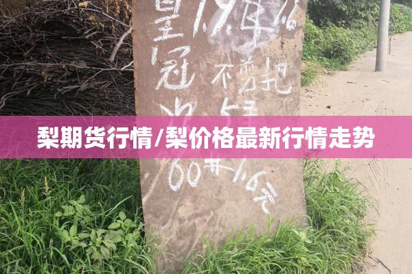 梨期货行情/梨价格最新行情走势