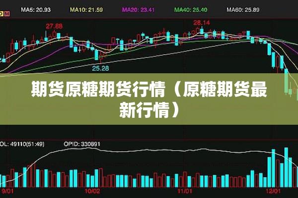 期货原糖期货行情（原糖期货最新行情）