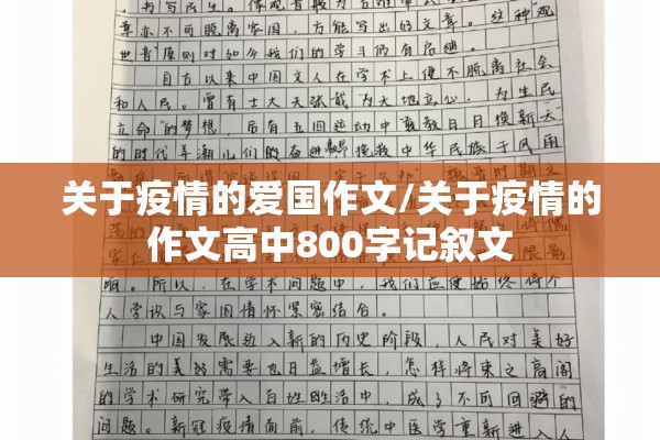 关于疫情的爱国作文/关于疫情的作文高中800字记叙文 关于疫情的爱国作文/关于疫情的作文高中800字记叙文