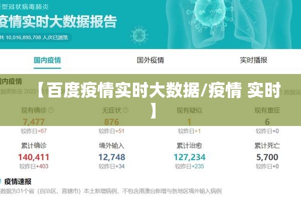 【百度疫情实时大数据/疫情 实时】