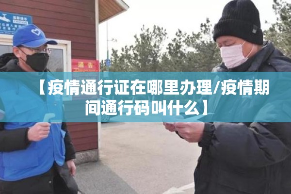 【疫情通行证在哪里办理/疫情期间通行码叫什么】 【疫情通行证在哪里办理/疫情期间通行码叫什么】