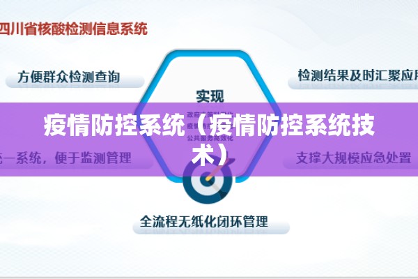 疫情防控系统(疫情防控系统技术) 疫情防控系统(疫情防控系统技术)