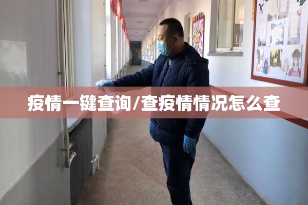 疫情一键查询/查疫情情况怎么查 疫情一键查询/查疫情情况怎么查