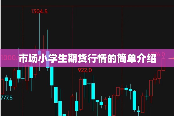市场小学生期货行情的简单介绍